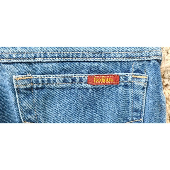 Vintage 1980s Bonjour Women's‎ Hi-Waist Mom Jeans 11/12 P - Picture 8 of 8